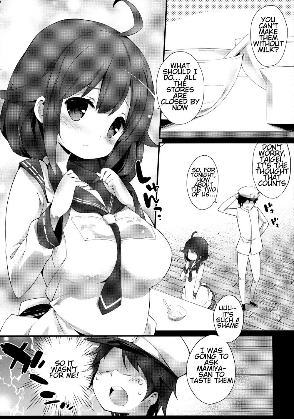 Hentai Manga Comic-Can't get enough of Taigei-Chan Milk-Read-3